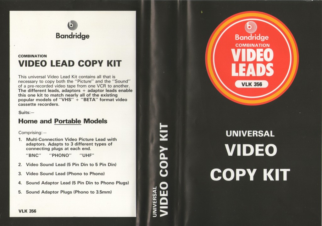Bandridge Video Copy Kit